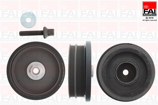 Belt Pulley Set, crankshaft